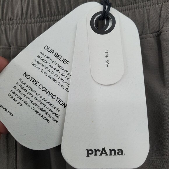 Prana Railay Straight Pants Women Size Medium NWT UPF 50+ Stretch Rye Green - Picture 6 of 16